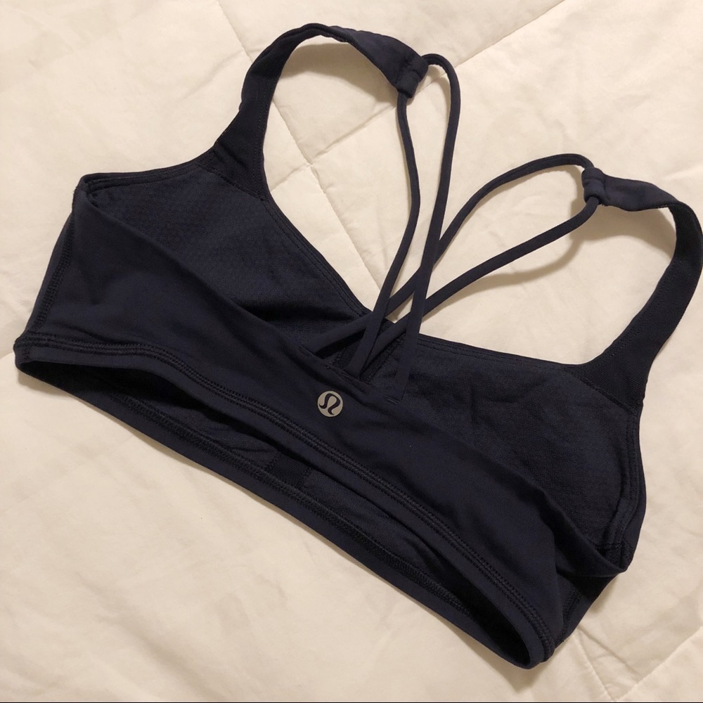 Lululemon Free To Be Deep Navy Bra